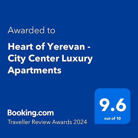 Heart Of Yerevan - City Center Luxury Apartments Exteriör bild